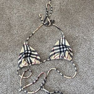 Burberry bikini top